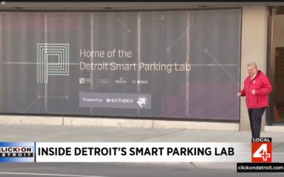 Detroit Smart Parking Lab aims at changing how cities use parking, storing EVs in downtown Detroit